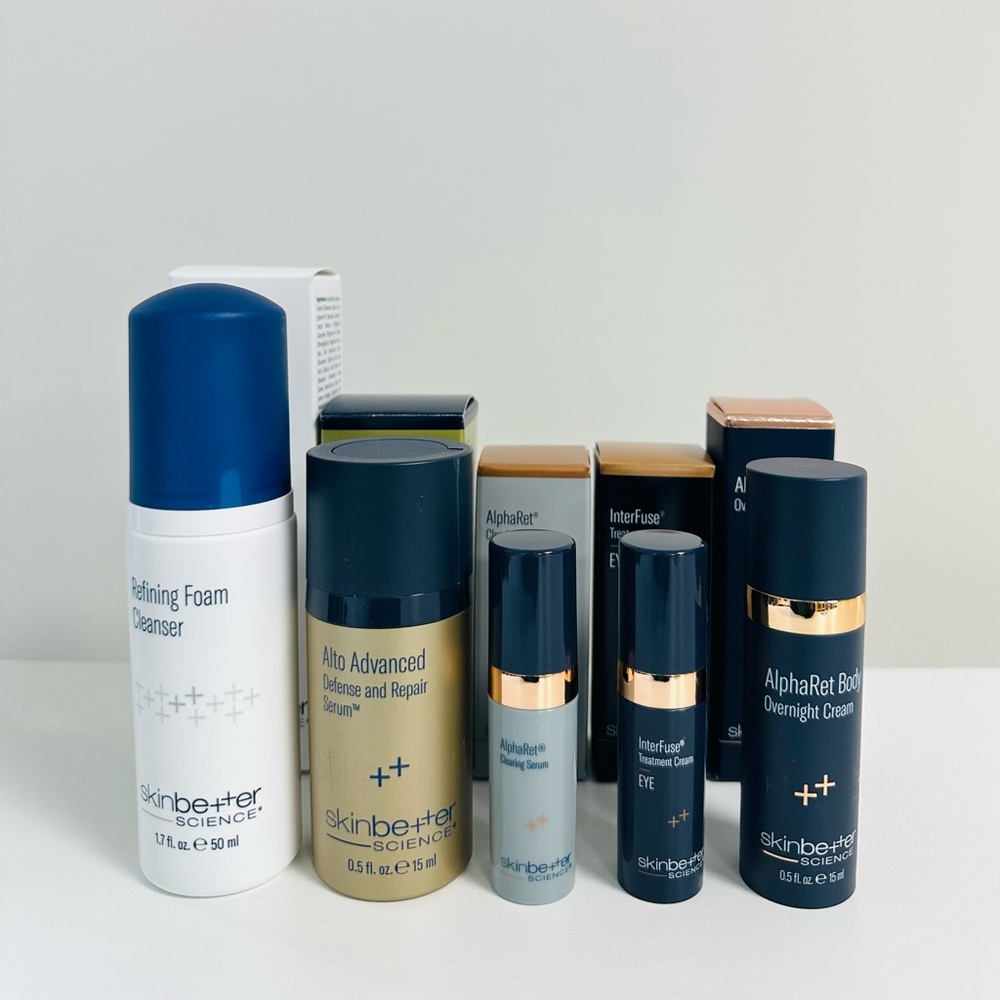 Skinbetter-Bestselling Total Skincare Kit (Face & Body) 5 Pc NIB 2024 Batch